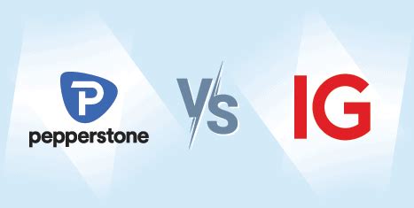 IG Markets vs Pepperstone .